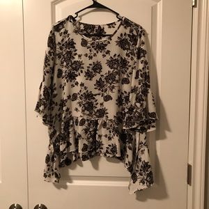 Nordstrom Gibson Floral Blouse